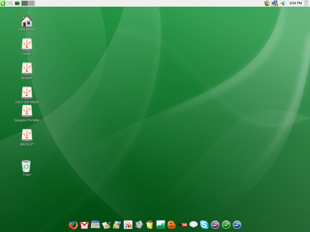 gOS 3.1 Desktop